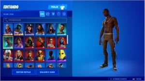 CONTA FORTNITE SEASON 4 ATE A ATUAL