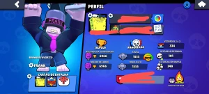 Conta brawl stars com kit!