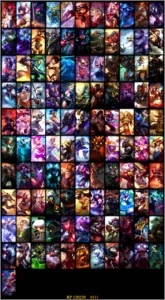 CONTA LEAGUE BR, SEM RANKING, (MD10  0/10) 111 SKINS! - League of Legends LOL