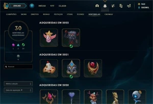 Conta League Of Legends, Lol