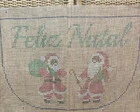 Tela para bordar em juta NTJ-05 - 74 x 55 cm - Artesanato e Personalizados