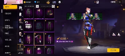 Conta Free Fire R$500 - 3 Miko + Sakura Naruto + Angelical