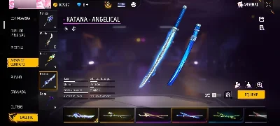 Conta Free Fire R$500 - 3 Miko + Sakura Naruto + Angelical