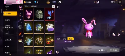Conta Free Fire R$500 - 3 Miko + Sakura Naruto + Angelical