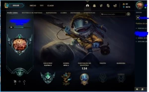 Conta lol platina 2 - League of Legends
