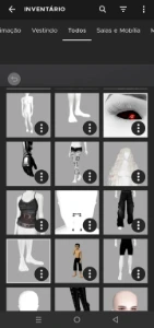 Conta imvu antiga (2020) com vrs acessórios unisex