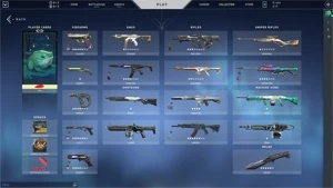 CONTA RIOT COM 17 FACAS NO VALORANT E 600+ SKINS NO LOL