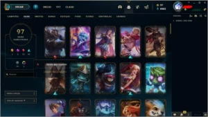 CONTA PLAT 1 - League of Legends LOL