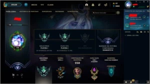 CONTA PLAT 1 - League of Legends LOL