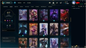 CONTA PLAT 1 - League of Legends LOL