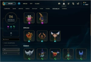 Conta League of Legends LOL