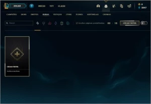 Conta League of Legends LOL