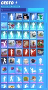 Conta de Fortnite com bastante skins - Epic Games