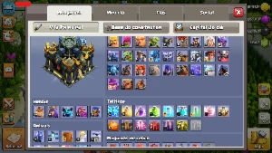 Conta Cv17 Rushada - Clash Of Clans