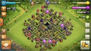 CONTA CLASH OF CLANS CV9 98% FULL