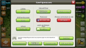 CONTA CLASH OF CLANS CV9 98% FULL