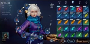 Conta Mir4 LVL 50 COM 54,134 de PODER com pet VERMELHO!!!