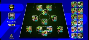 conta de efootbal com 3209 de over max - eFootball PES