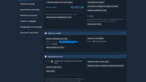 Conta Steam - Outros