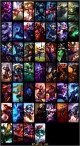 CONTA LOL - TODOS OS CAMPEÕES + 46 SKINS + 74 ÍCONES + GOLD - League of Legends