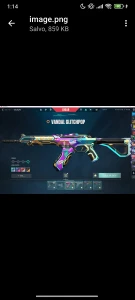 Conta de valorant com 5 VANDALs