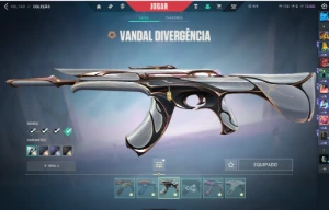 Conta de valorant com 5 VANDALs