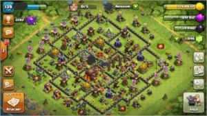 CV10 FULL CASAL 40 BARATINHO - Clash of Clans