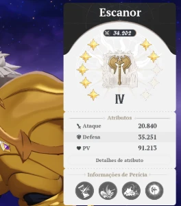 Vendendo conta   7ds escanor e merlin p7 - Seven Deadly Sins
