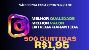 1K curtidas PERMANENTES - Social Media