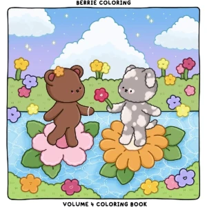 Livro para Colorir Berrie Coloring (volume 4)- Arquivo pdf