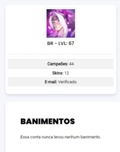 CONTA LOL UNRANKED - League of Legends