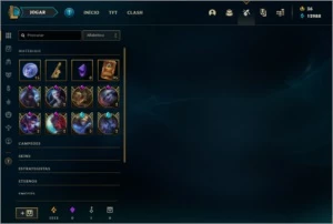 conta lol gold 469 skins - League of Legends