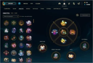 conta lol gold 469 skins - League of Legends
