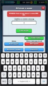 Clash Royale XP/Arena 10 - 10 lendárias/4mil gemas/alt. nome