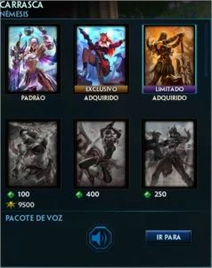 Conta antiga SMITE