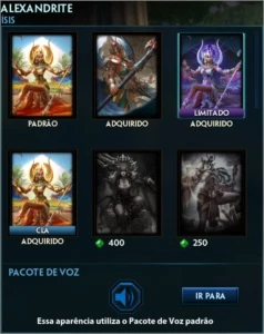 Conta antiga SMITE