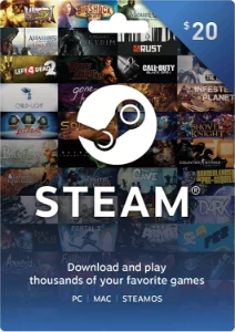 Gift card 20R$ steam - Gift Cards