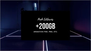 200GB PACK DE ARTES/EDITAVEIS - Others