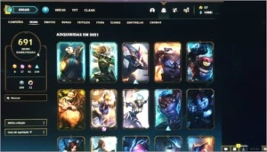 Conta lol 691 Skins - League of Legends