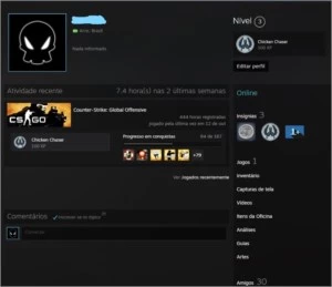 Conta csgo Prime, Aguia 1, lvl 14 gc - Counter Strike