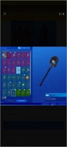 CONTA RARA FORTNITE CAVALEIRO NEGRO