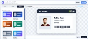 Script Exclusivo Gerador de crachá - Sites, Lojas e Sistemas Prontos Sites e Scripts