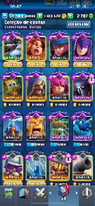 Conta Clash Royale lvl. 54