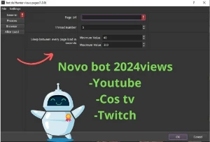 Novo bot 2024 views -bot completo - Outros