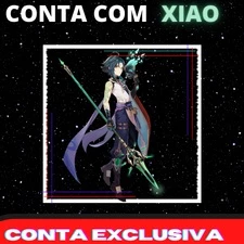 Genshin Impact Xiao Reroll- Ar 10✨ (Melhor Custo)