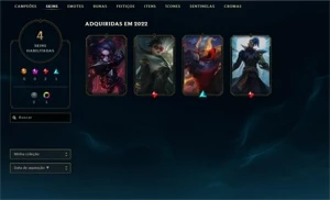 CONTA MESTRE LOL - League of Legends