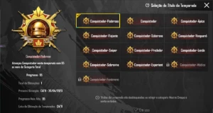 |Conta Pubg Mobile|Conquistador|Temporada Atual|KD Alto|SSS|