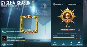 |Conta Pubg Mobile|Conquistador|Temporada Atual|KD Alto|SSS|
