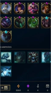 CONTA DE LOL - GOLD IV - League of Legends