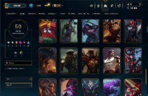 Conta Platina 4 com 150 Champs e 50 Skins ( JG / TOP / MID ) - League of Legends LOL